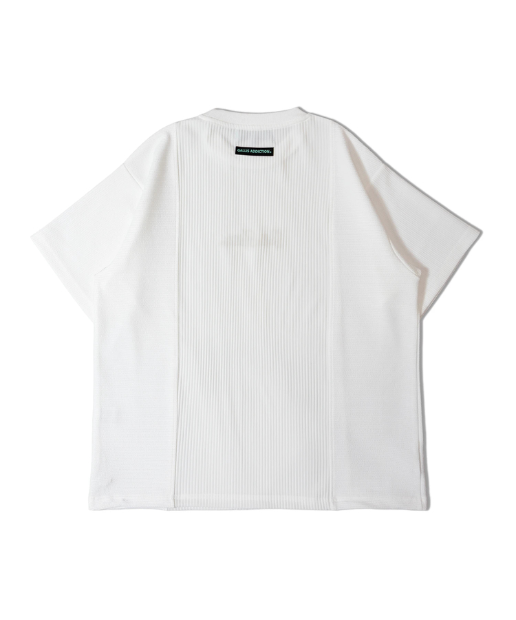 JACKROSE(ジャックローズ) |GA 切替PLEATS-SS TEE *セットアップ対応(MENS)