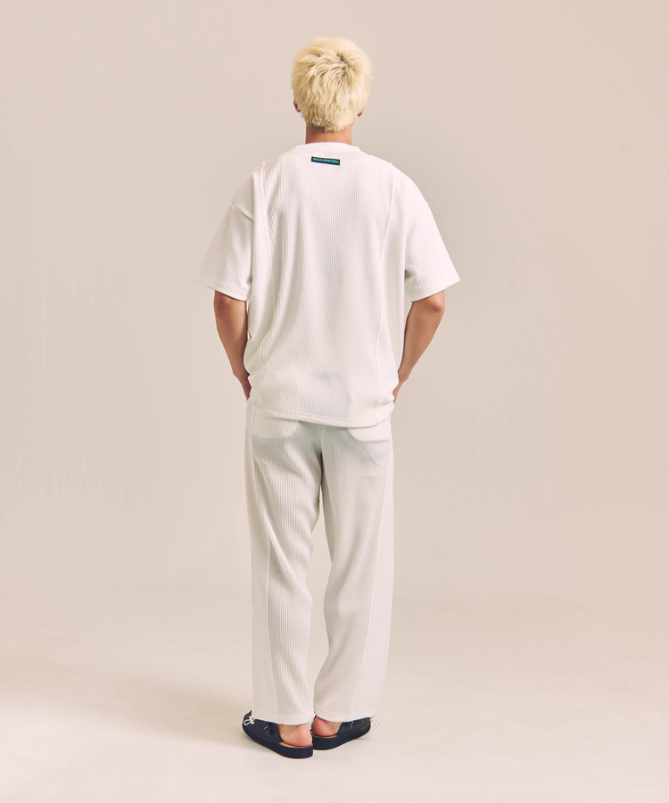 JACKROSE(ジャックローズ) |GA 切替PLEATS-SS TEE *セットアップ対応(MENS)
