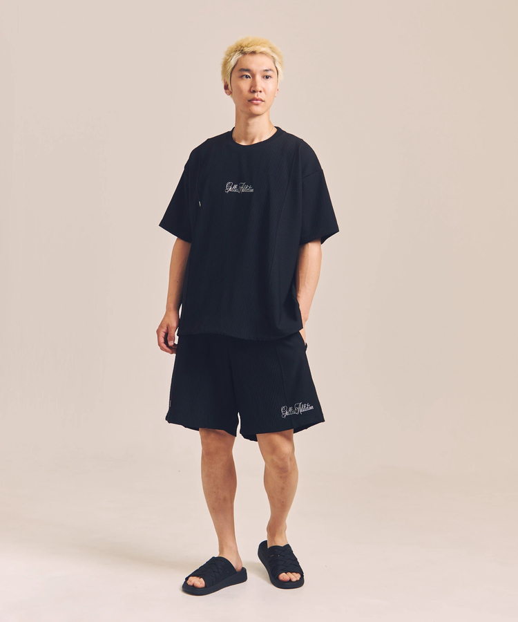 JACKROSE(ジャックローズ) |GA 切替PLEATS-SS TEE *セットアップ対応(MENS)