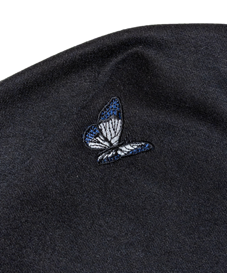 JACKROSE(ジャックローズ) |JE-ローズ&バタフライ刺繍-SSTEE(MENS)
