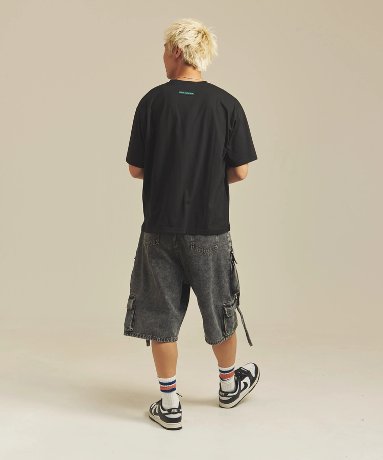 JACKROSE(ジャックローズ) |GA-10.5OZデニム加工テクノカーゴショーツ(MENS)
