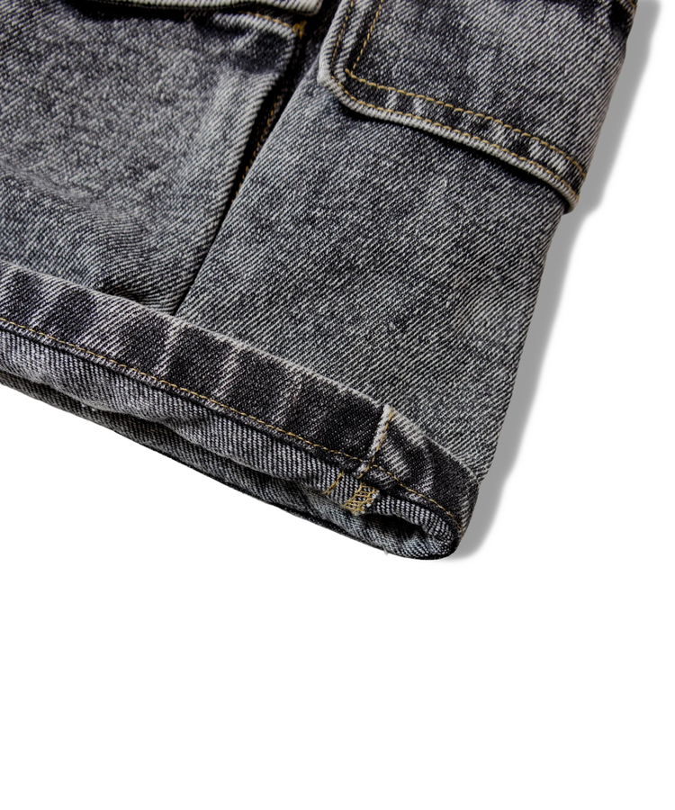 JACKROSE(ジャックローズ) |GA-10.5OZデニム加工テクノカーゴショーツ(MENS)