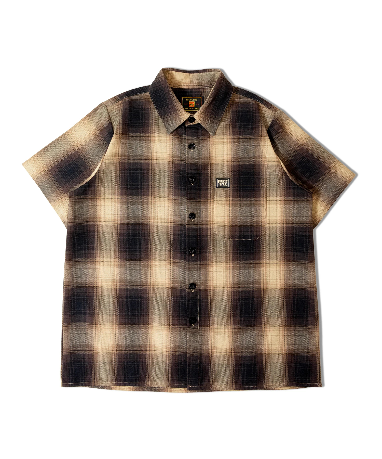 FB County / フリスコ・ベン・カウンティー Checker SS Shirt