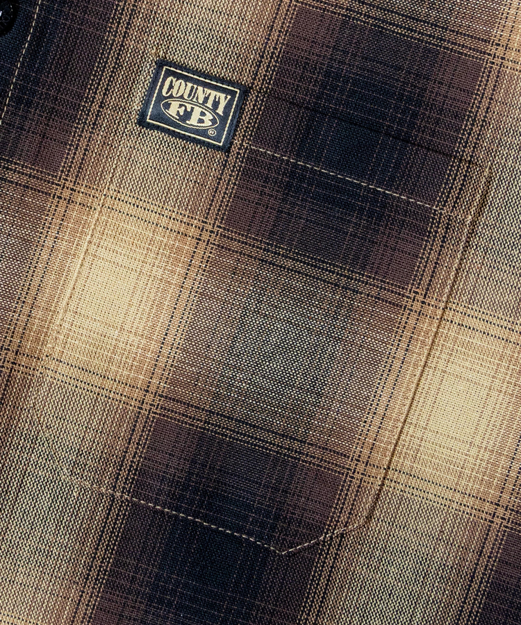 JACKROSE(ジャックローズ) |FB County/フリスコ・ベン・カウンティー Checker SS Shirt(MENS)