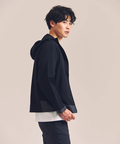 JACKROSE(ジャックローズ) |CREATION CUBE/クリエーションキューブ 3Dスリーブ ナイロンストレッチ ZIPパーカー(MENS)