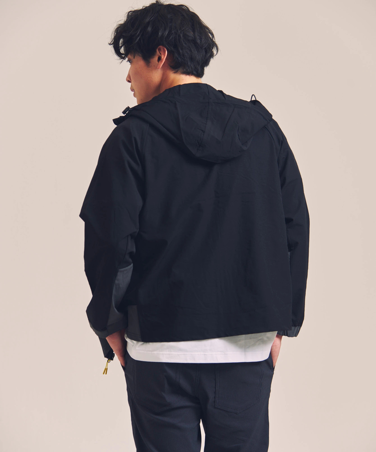 JACKROSE(ジャックローズ) |CREATION CUBE/クリエーションキューブ 3Dスリーブ ナイロンストレッチ ZIPパーカー(MENS)