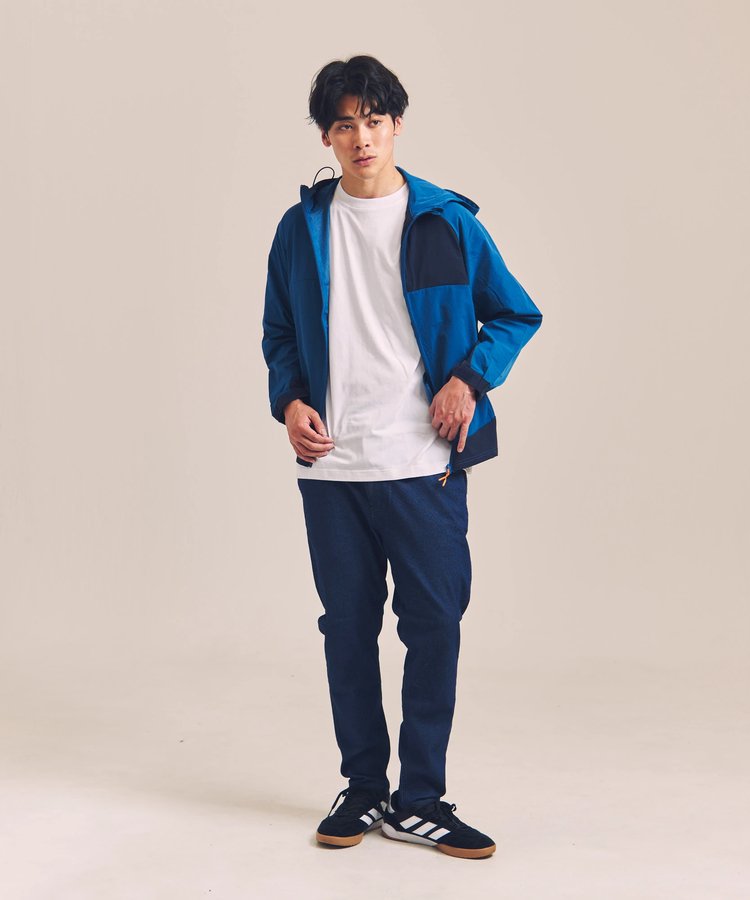 JACKROSE(ジャックローズ) |CREATION CUBE/クリエーションキューブ 3Dスリーブ ナイロンストレッチ ZIPパーカー(MENS)
