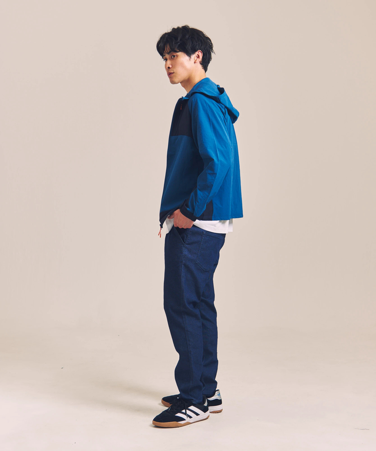 JACKROSE(ジャックローズ) |CREATION CUBE/クリエーションキューブ 3Dスリーブ ナイロンストレッチ ZIPパーカー(MENS)