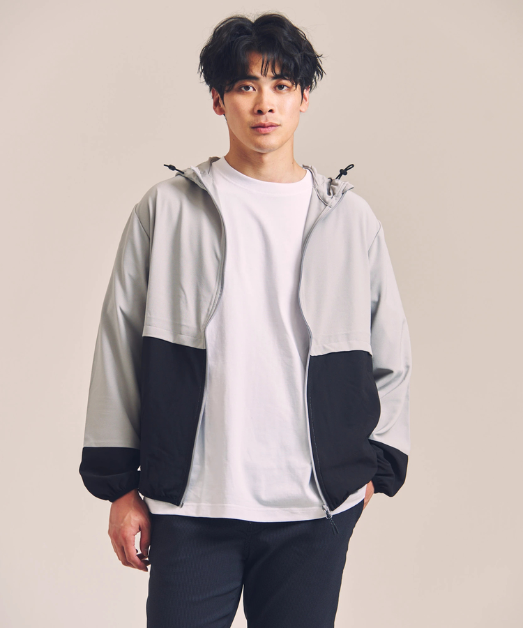 JACKROSE(ジャックローズ) |CREATION CUBE/クリエーションキューブ UV 梨地 ZIPパーカー(MENS)