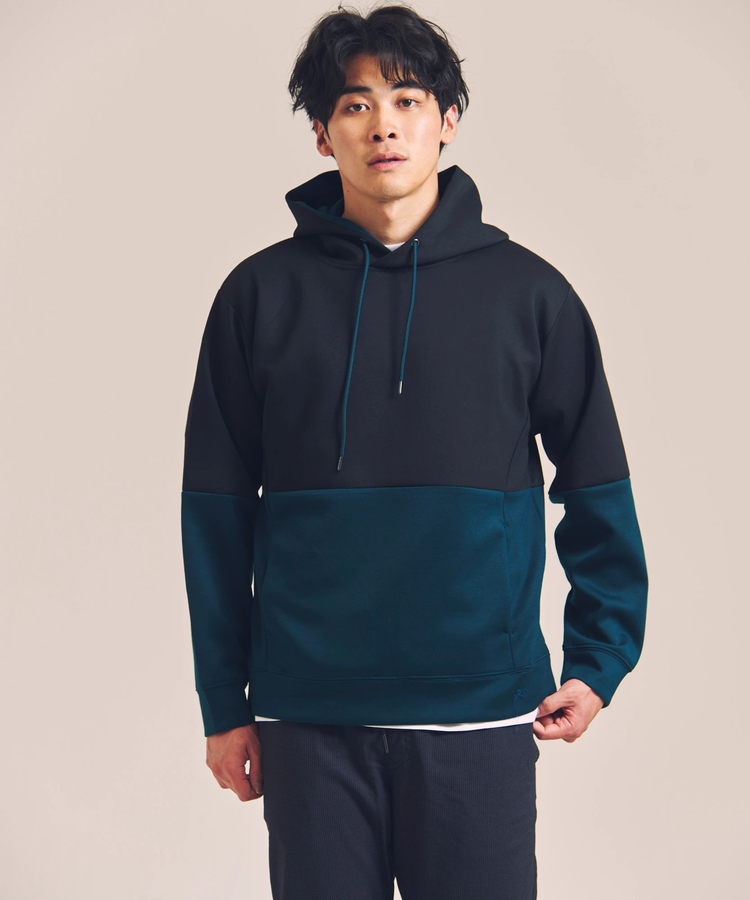 JACKROSE(ジャックローズ) |CREATION CUBE/クリエーションキューブ スパンダンボール バイカラーP/O パーカー(MENS)