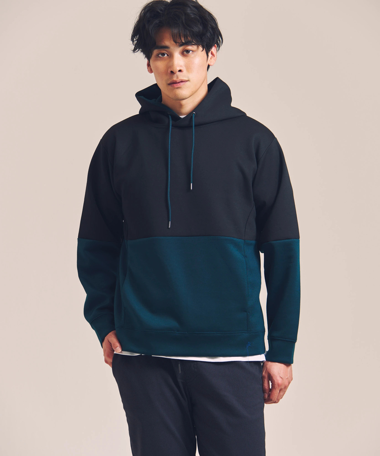 JACKROSE(ジャックローズ) |CREATION CUBE/クリエーションキューブ スパンダンボール バイカラーP/O パーカー(MENS)