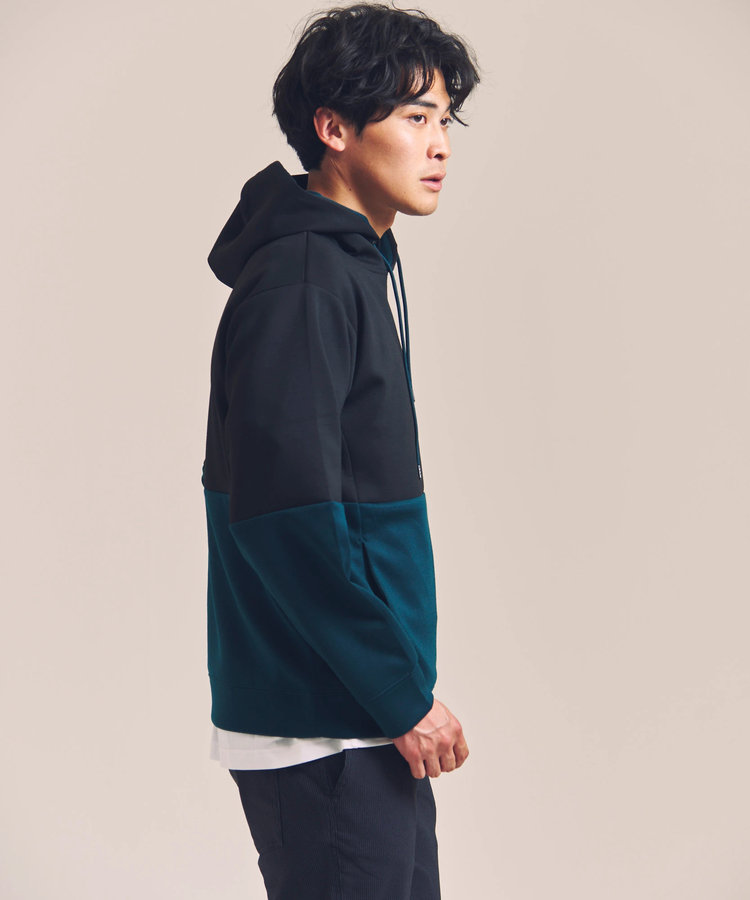 JACKROSE(ジャックローズ) |CREATION CUBE/クリエーションキューブ スパンダンボール バイカラーP/O パーカー(MENS)