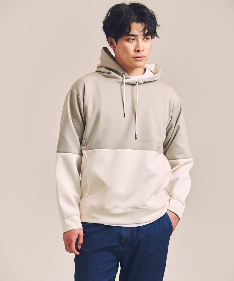 JACKROSE(ジャックローズ) |CREATION CUBE/クリエーションキューブ スパンダンボール バイカラーP/O パーカー(MENS)