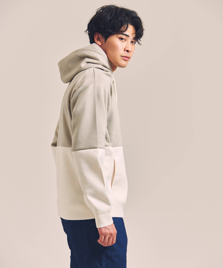 JACKROSE(ジャックローズ) |CREATION CUBE/クリエーションキューブ スパンダンボール バイカラーP/O パーカー(MENS)