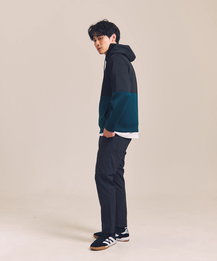 JACKROSE(ジャックローズ) |CREATION CUBE/クリエーションキューブ スパンダンボール バイカラーP/O パーカー(MENS)