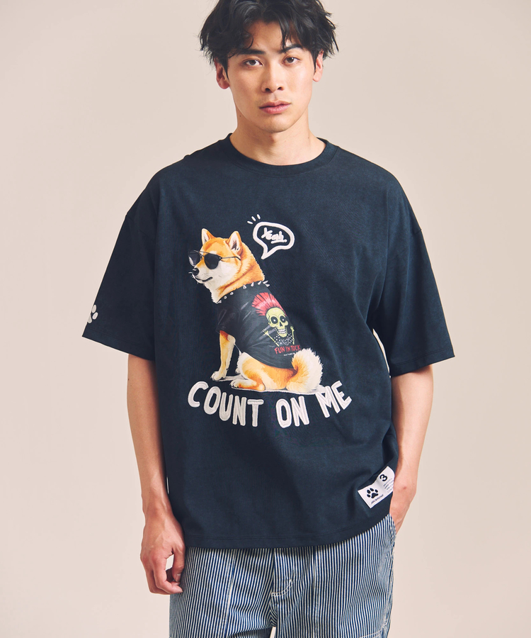 JACKROSE(ジャックローズ) |JE-SUNGLASS/DOG&CAT.Nikukyu-SSTEE(MENS)