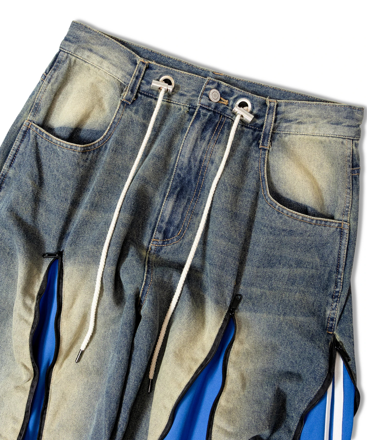 JACKROSE(ジャックローズ) |GA-4ジップ/デニムパンツ(MENS/WOMENS)