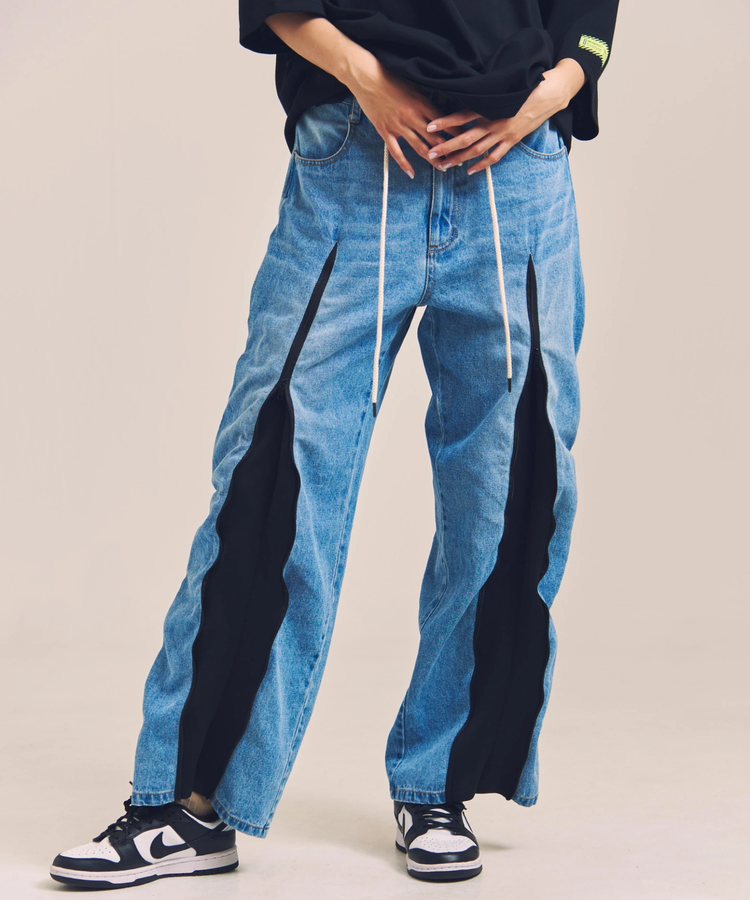 JACKROSE(ジャックローズ) |GA-4ジップ/デニムパンツ(MENS/WOMENS)