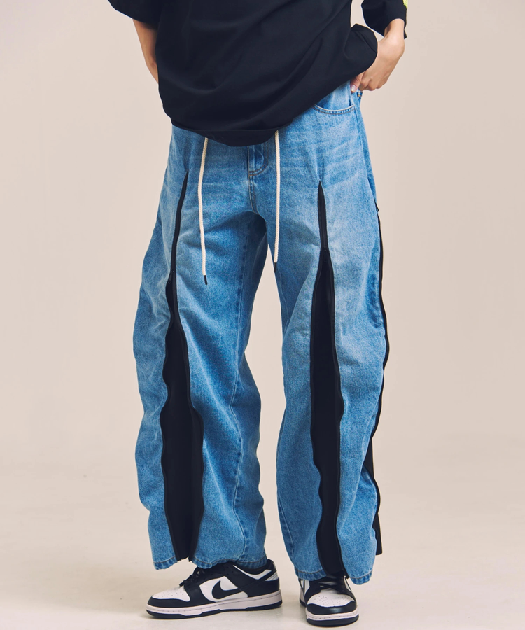 JACKROSE(ジャックローズ) |GA-4ジップ/デニムパンツ(MENS/WOMENS)