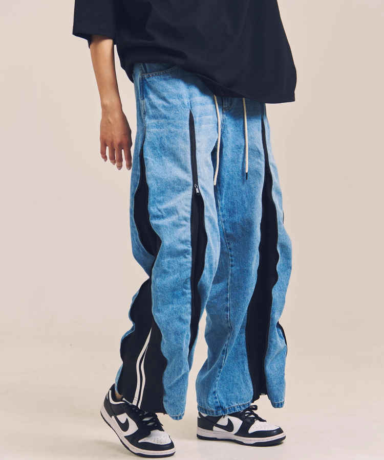JACKROSE(ジャックローズ) |GA-4ジップ/デニムパンツ(MENS/WOMENS)