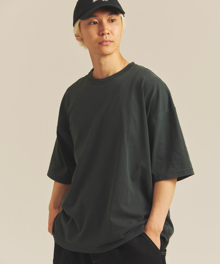 JACKROSE(ジャックローズ) |SHELTECH/シェルテック ピグメントプレーティング天竺-WideSSTEE(MENS)