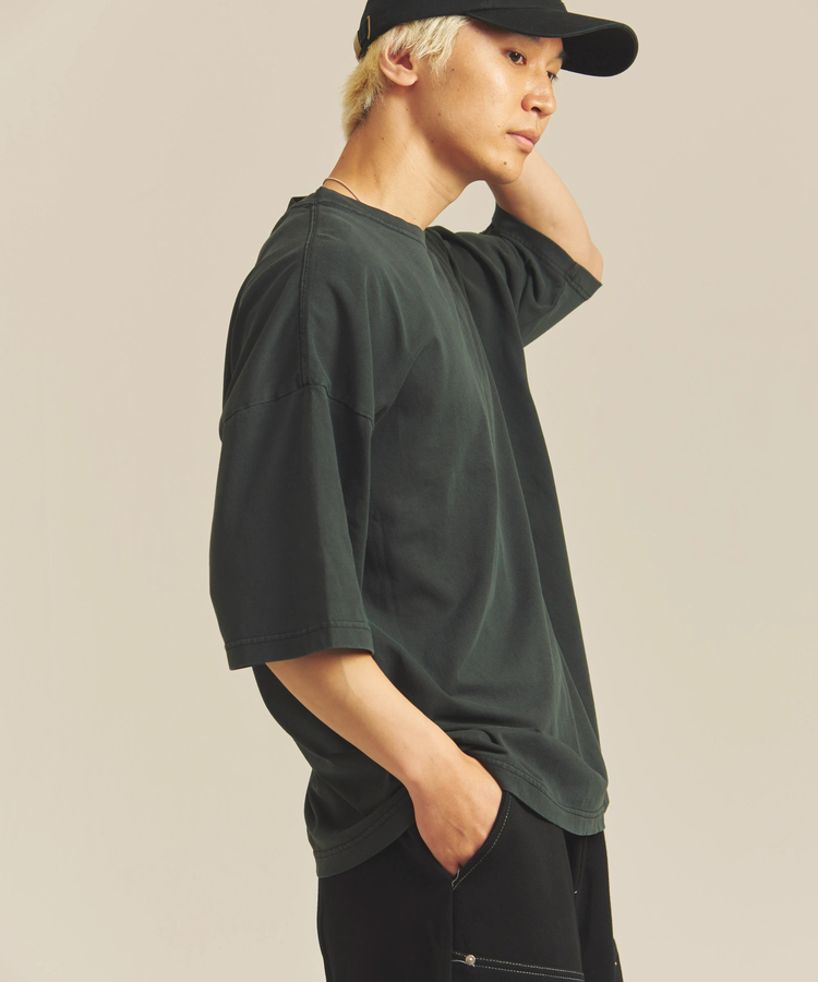 JACKROSE(ジャックローズ) |SHELTECH/シェルテック ピグメントプレーティング天竺-WideSSTEE(MENS)