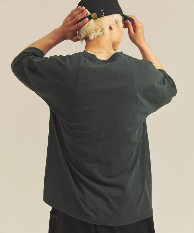JACKROSE(ジャックローズ) |SHELTECH/シェルテック ピグメントプレーティング天竺-WideSSTEE(MENS)