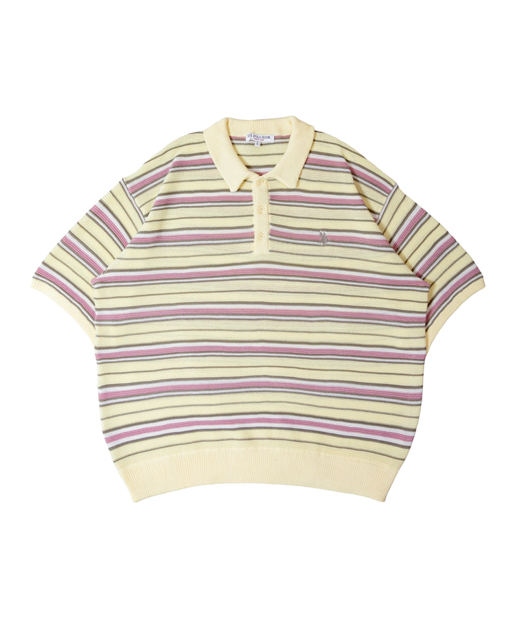 JACKROSE(ジャックローズ) |U.S. Polo Assn./ユーエスポロアッスン ボーダーニットポロ(MENS)