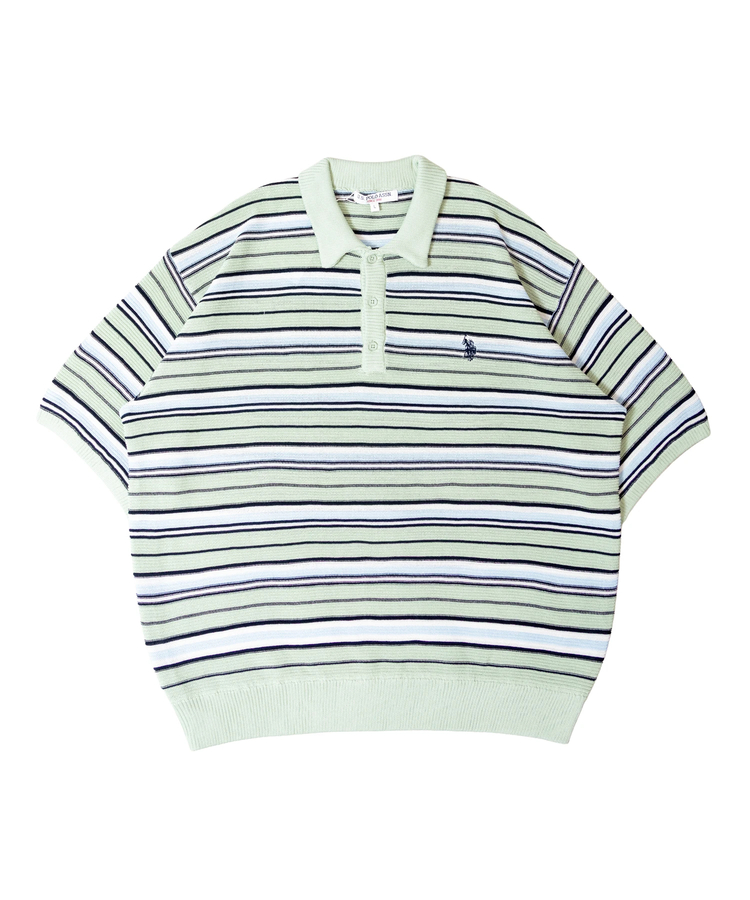 JACKROSE(ジャックローズ) |U.S. Polo Assn./ユーエスポロアッスン ボーダーニットポロ(MENS)