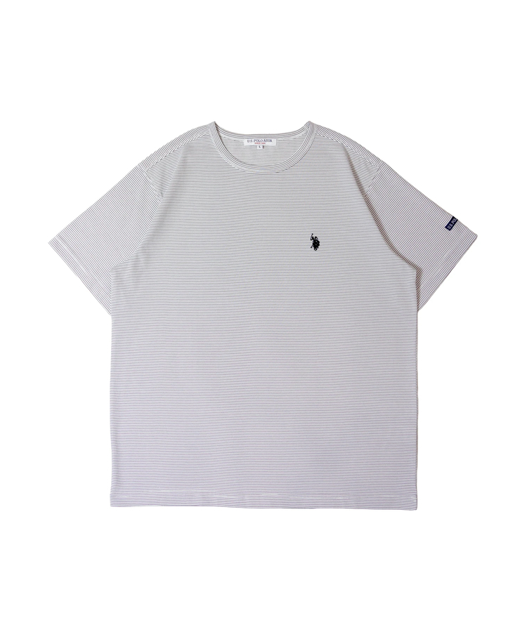 JACKROSE(ジャックローズ) |U.S. Polo Assn./ユーエスポロアッスン 半袖マイクロボーダーTシャツ(MENS)