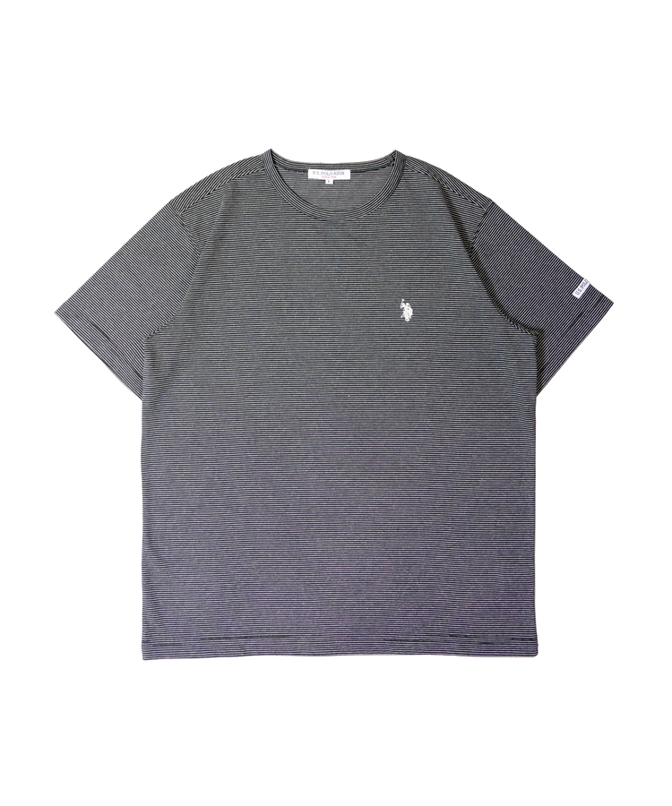 JACKROSE(ジャックローズ) |U.S. Polo Assn./ユーエスポロアッスン 半袖マイクロボーダーTシャツ(MENS)
