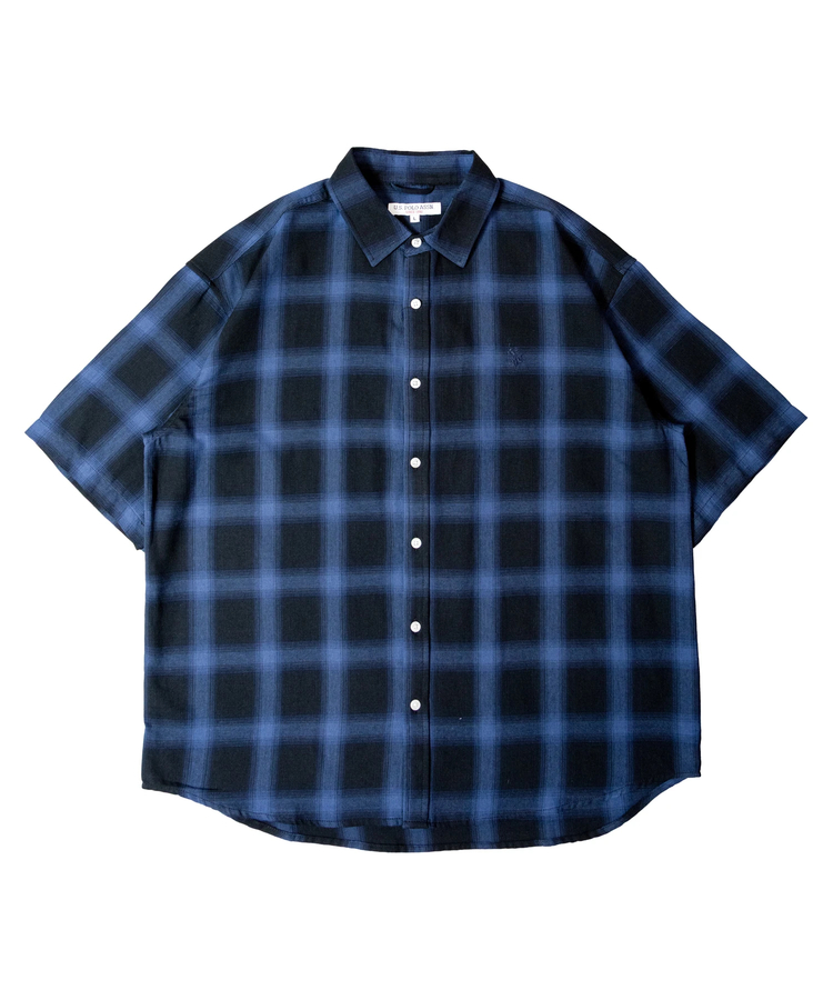 JACKROSE(ジャックローズ) |U.S. Polo Assn./ユーエスポロアッスン 半袖オンブレチェックシャツ(MENS)