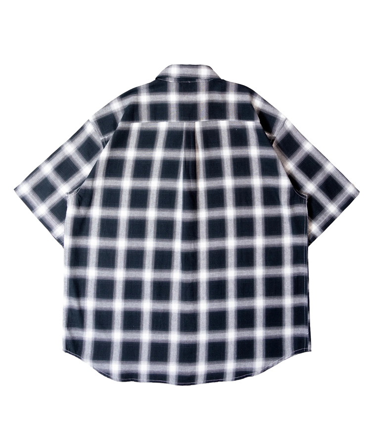 JACKROSE(ジャックローズ) |U.S. Polo Assn./ユーエスポロアッスン 半袖オンブレチェックシャツ(MENS)