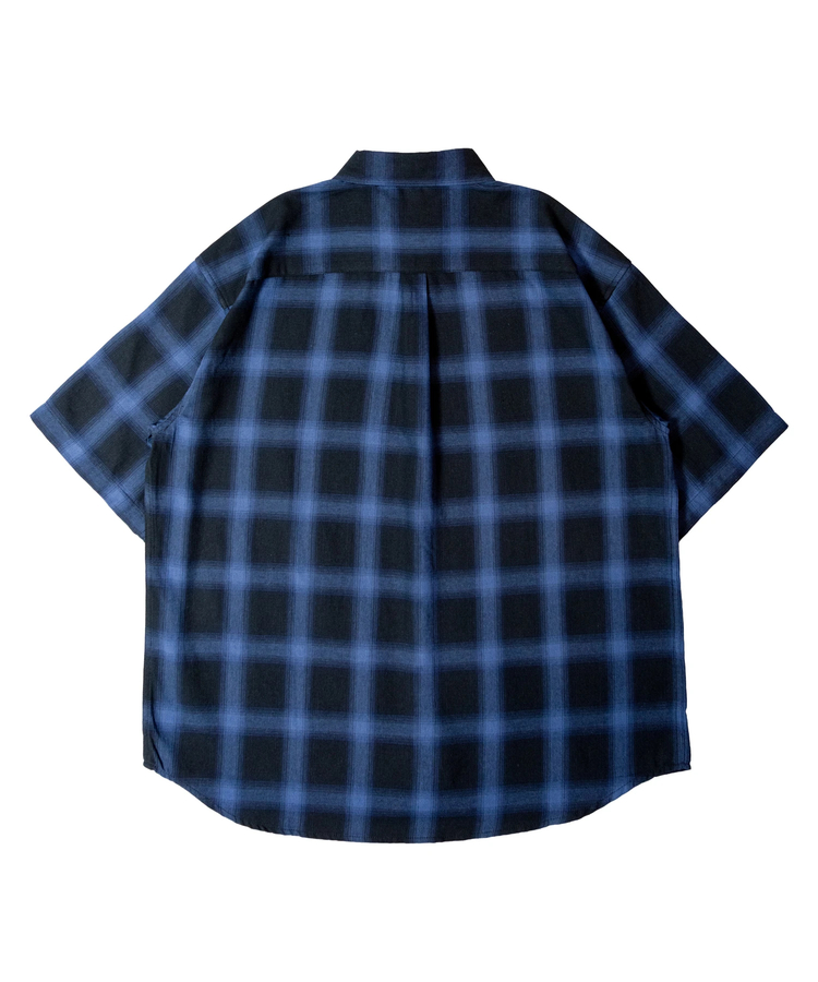 JACKROSE(ジャックローズ) |U.S. Polo Assn./ユーエスポロアッスン 半袖オンブレチェックシャツ(MENS)
