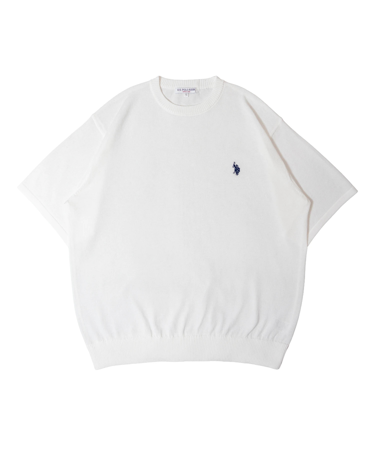 JACKROSE(ジャックローズ) |U.S. Polo Assn./ユーエスポロアッスン 半袖ニット(MENS)