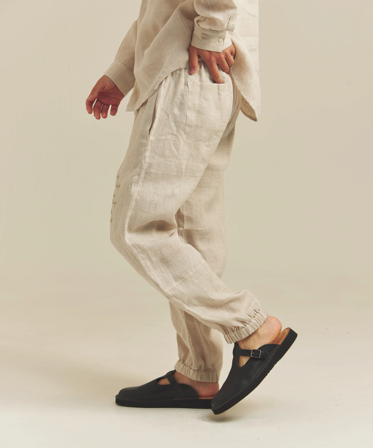 JACKROSE(ジャックローズ) |BAYCANT/ベイカント リネン100% イージーパンツ *セットアップ対応(MENS)