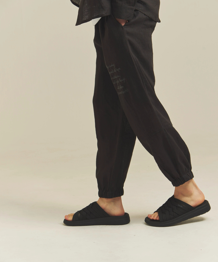 JACKROSE(ジャックローズ) |BAYCANT/ベイカント リネン100% イージーパンツ *セットアップ対応(MENS)
