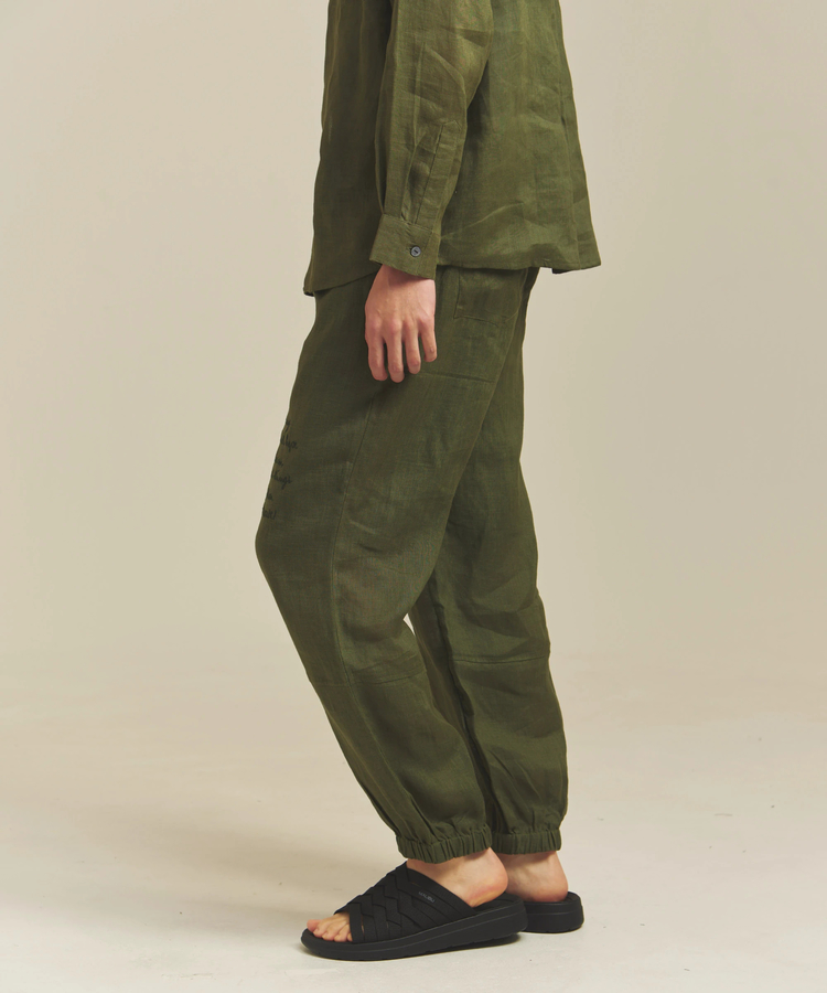 JACKROSE(ジャックローズ) |BAYCANT/ベイカント リネン100% イージーパンツ *セットアップ対応(MENS)