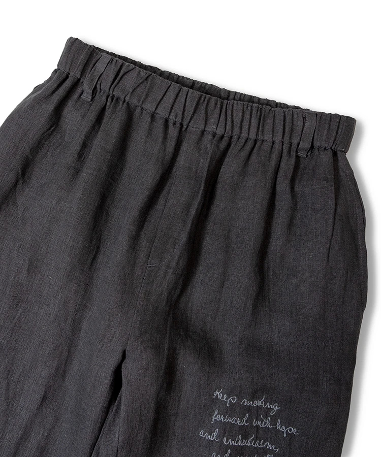JACKROSE(ジャックローズ) |BAYCANT/ベイカント リネン100% イージーパンツ *セットアップ対応(MENS)