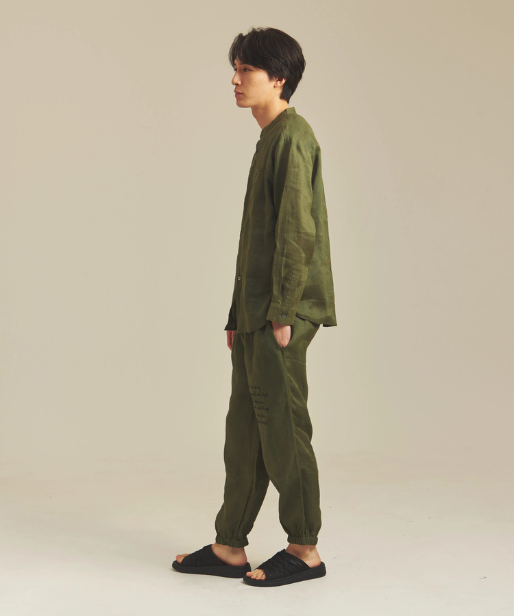 JACKROSE(ジャックローズ) |BAYCANT/ベイカント リネン100% イージーパンツ *セットアップ対応(MENS)