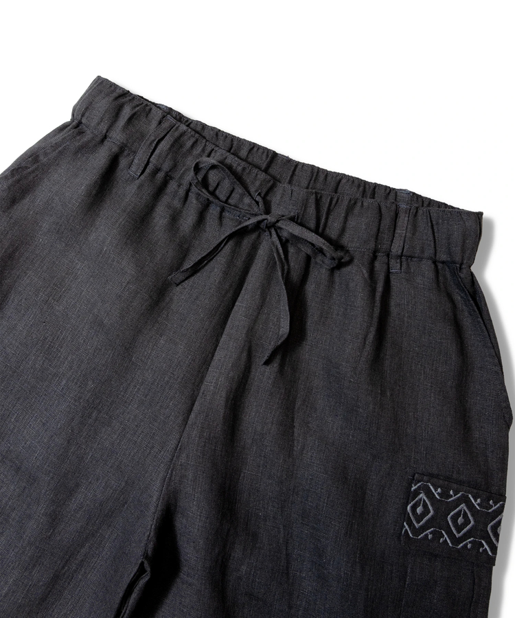 JACKROSE(ジャックローズ) |BAYCANT/ベイカント リネン100% カーゴショーツ *セットアップ対応(MENS)
