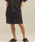 JACKROSE(ジャックローズ) |BAYCANT/ベイカント リネン100% カーゴショーツ *セットアップ対応(MENS)