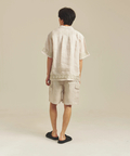 JACKROSE(ジャックローズ) |BAYCANT/ベイカント リネン100% カーゴショーツ *セットアップ対応(MENS)