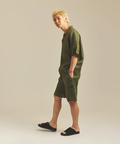 JACKROSE(ジャックローズ) |BAYCANT/ベイカント リネン100% カーゴショーツ *セットアップ対応(MENS)