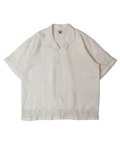 JACKROSE(ジャックローズ) |BAYCANT/ベイカント リネン100% オープンカラーSSシャツ *セットアップ対応(MENS)