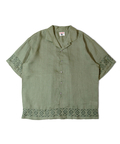 JACKROSE(ジャックローズ) |BAYCANT/ベイカント リネン100% オープンカラーSSシャツ *セットアップ対応(MENS)