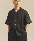 JACKROSE(ジャックローズ) |BAYCANT/ベイカント リネン100% オープンカラーSSシャツ *セットアップ対応(MENS)
