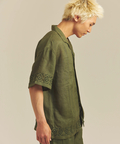 JACKROSE(ジャックローズ) |BAYCANT/ベイカント リネン100% オープンカラーSSシャツ *セットアップ対応(MENS)