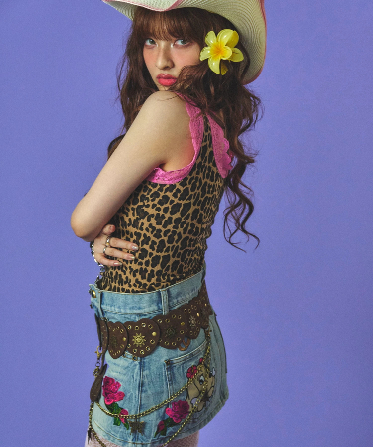 JACKROSE(ジャックローズ) |GALFY/ガルフィー ラブラブエロ豹タンク(WOMENS)
