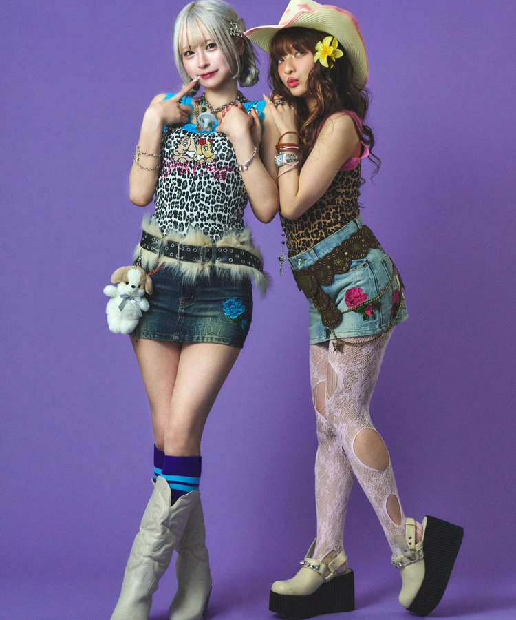 JACKROSE(ジャックローズ) |GALFY/ガルフィー ラブラブエロ豹タンク(WOMENS)